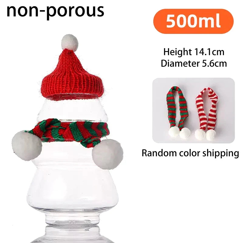 DIY Drink Shaker Bottle 1 Portable Transparent Plastic Bottle for Making Custom Milk T close-up view