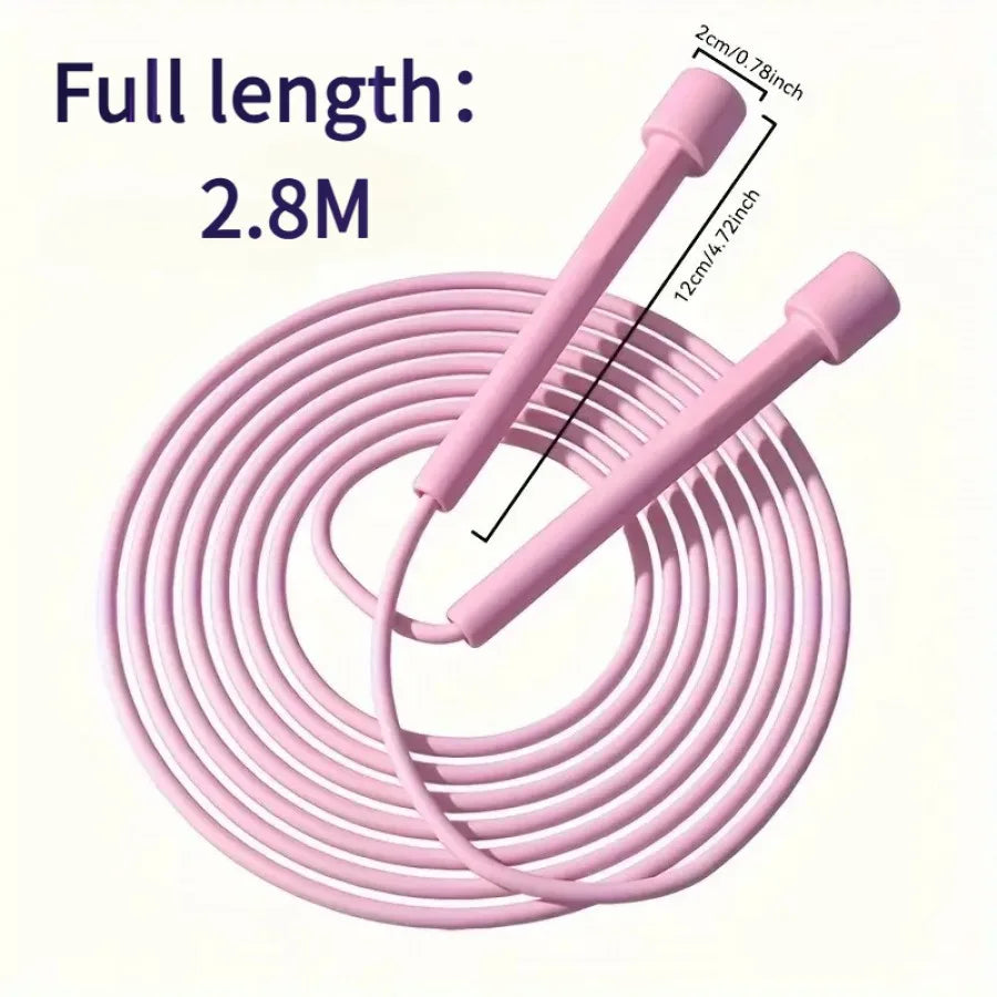 Non Slip PVC Jump Rope | Speed Training Fitness Tool additional angle