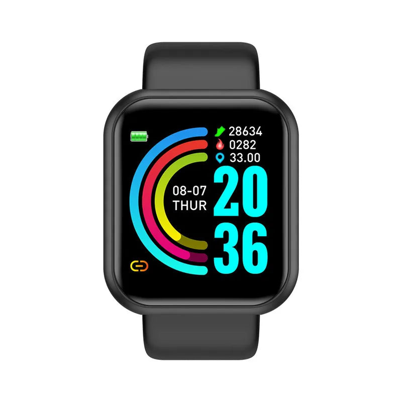 Smart Watch For Women Men Wristwatch Bluetooth Connected Phone Music Player Fitness additional angle