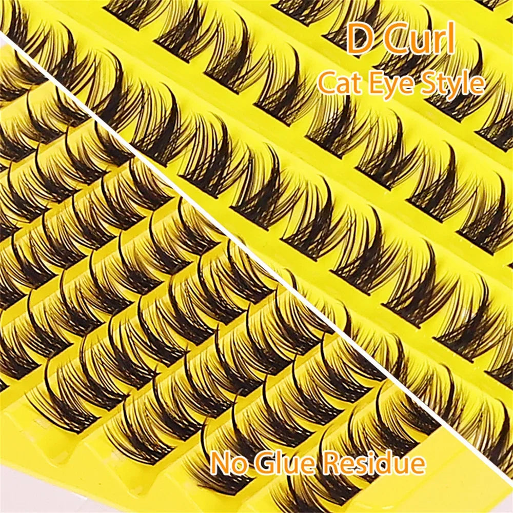 120 Pcs Eyelash Clusters | DIY Natural Wispy Lashes for Home Use alternate view