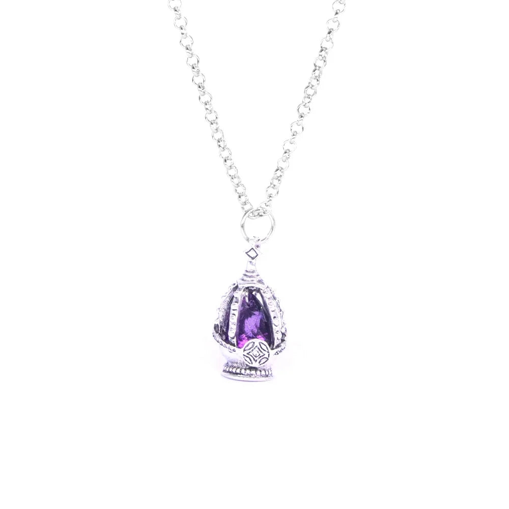 Madoka Magica Soul Gem Pendant Necklace | Anime Jewelry Set