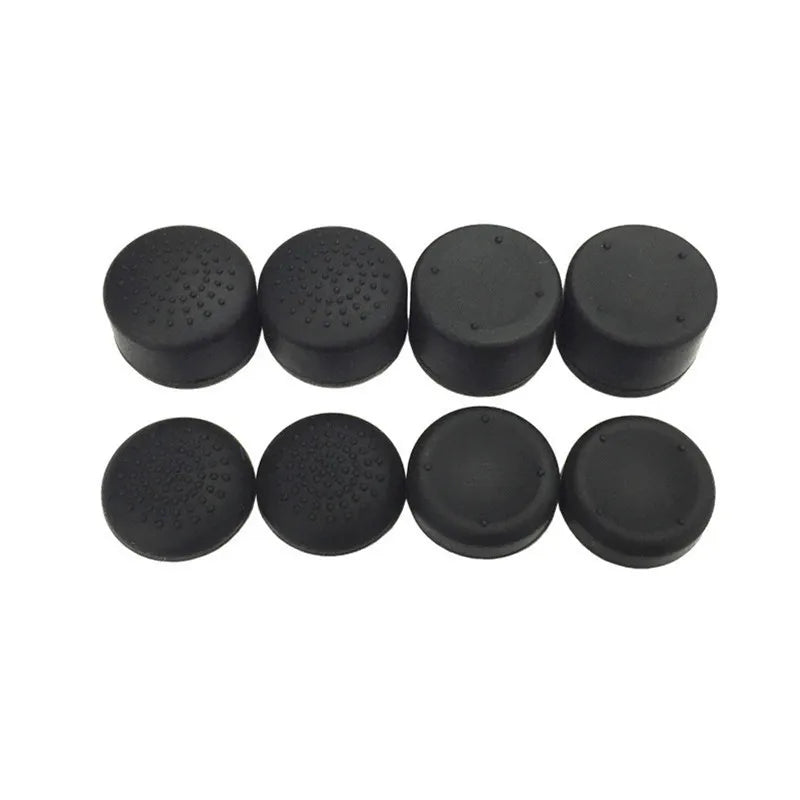 8-Piece Universal Silicone Thumbstick Grips | Anti-Slip Thumb Caps for PS4, PS5, Switc close-up view