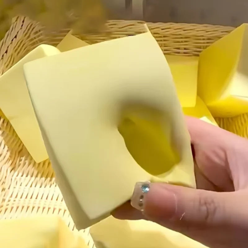Squishy Soft Milk Brick Squeeze Toy | Slow Rebound Stress Relief Fidget Toy close-up view