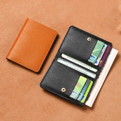Classic PU Leather Slim Wallet | Unisex Card Holder and Coin Purse