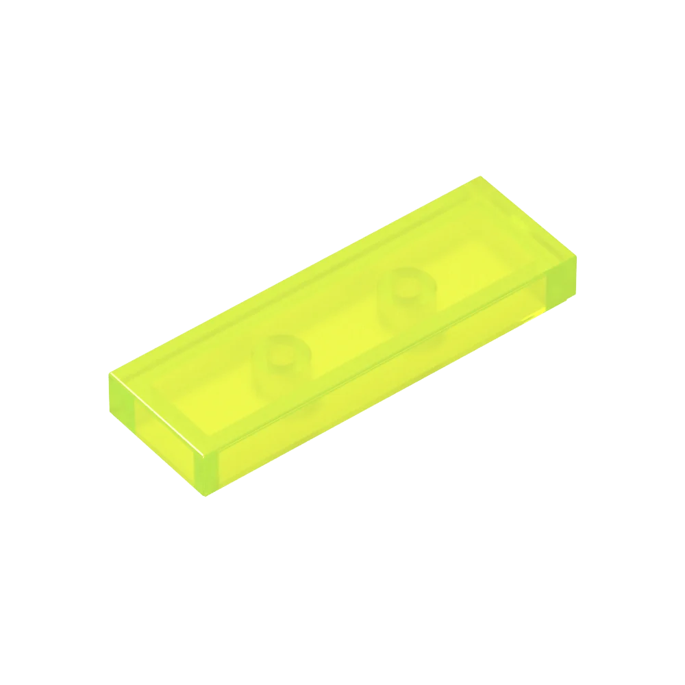 Gobricks GDS-562 Tile 1 x 3 Building Blocks | Compatible with Lego 63864 alternate view