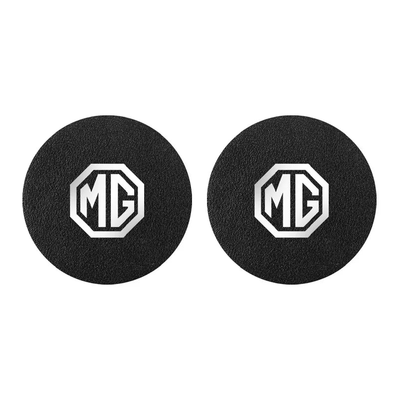 2Pcs Car Coasters Carbon Fiber Cup Holder Mat | Interior Accessories for MG Models detail view