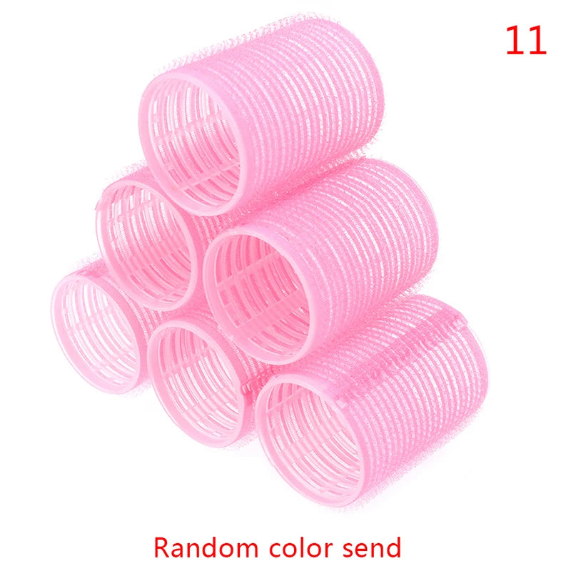 Hair Volume Curlers No Heat Self-Grip Hair Holding Rollers Heatless Curls Modeler Salon detail view