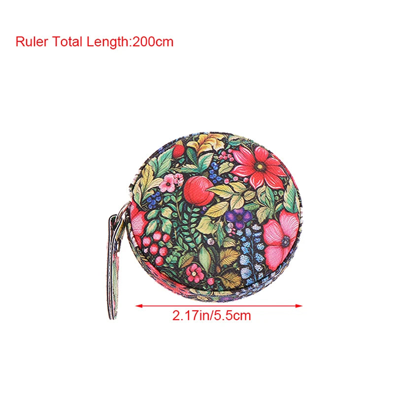 2M Mini Soft Ruler Double-sided Ruler With Centimeters And Inches For Measuring Sew additional angle