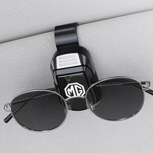 MG Car Sun Visor Glasses Clip Sunglasses Storage Bracket | Secure Fit for Morris Ga additional angle