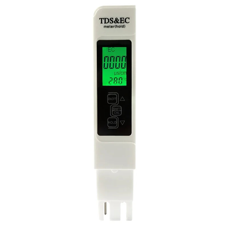 TDS Meter 3 in 1 Water Quality Tester | EC Conductivity and Temperature Monitor alternate view
