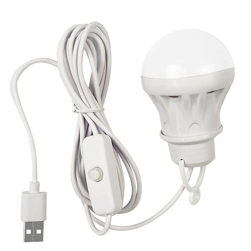 DC5V LED Camp Light Lantern | USB Emergency Hanging Tent Lamp alternate view