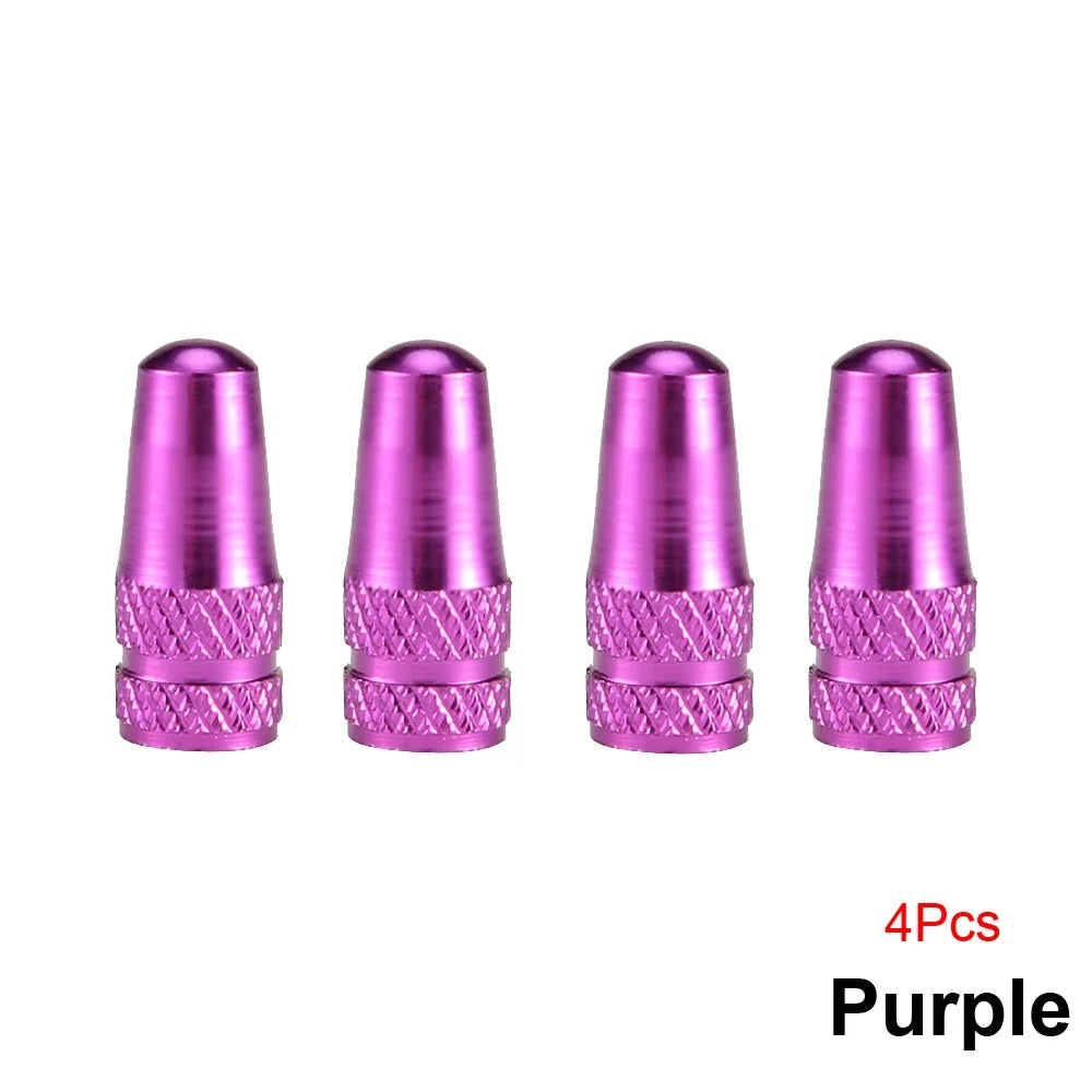 4Pcs Aluminum Presta Valve Caps additional angle