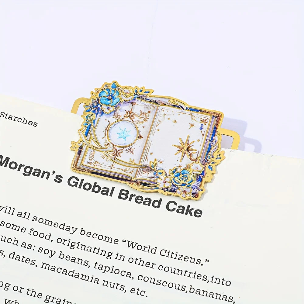Magic Knight Crescent Moon Bookmark Enchanting Themed Page Holder for Women Readers Perf detail view
