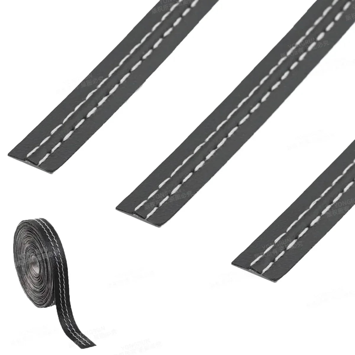 2m/8m Car Self-adhesive Moulding Trim Car Interior Dashboard Leather Decoration Line DIY Braid Strip Car Style Decoration