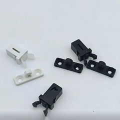 10-20PCS Garbage Bin Plastic Switch Door Lock Self-locking Press Type Spring Lock Buckle detail view