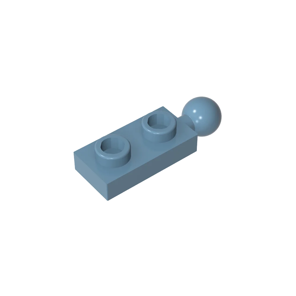 Gobricks GDS-852 Plate Modified 1 x 2 with Tow Ball on End | Building Block for DIY C lifestyle view