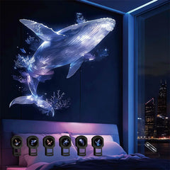 Ins Marine Projection Lamp | Background Projector Night Light for Bedroom Decor