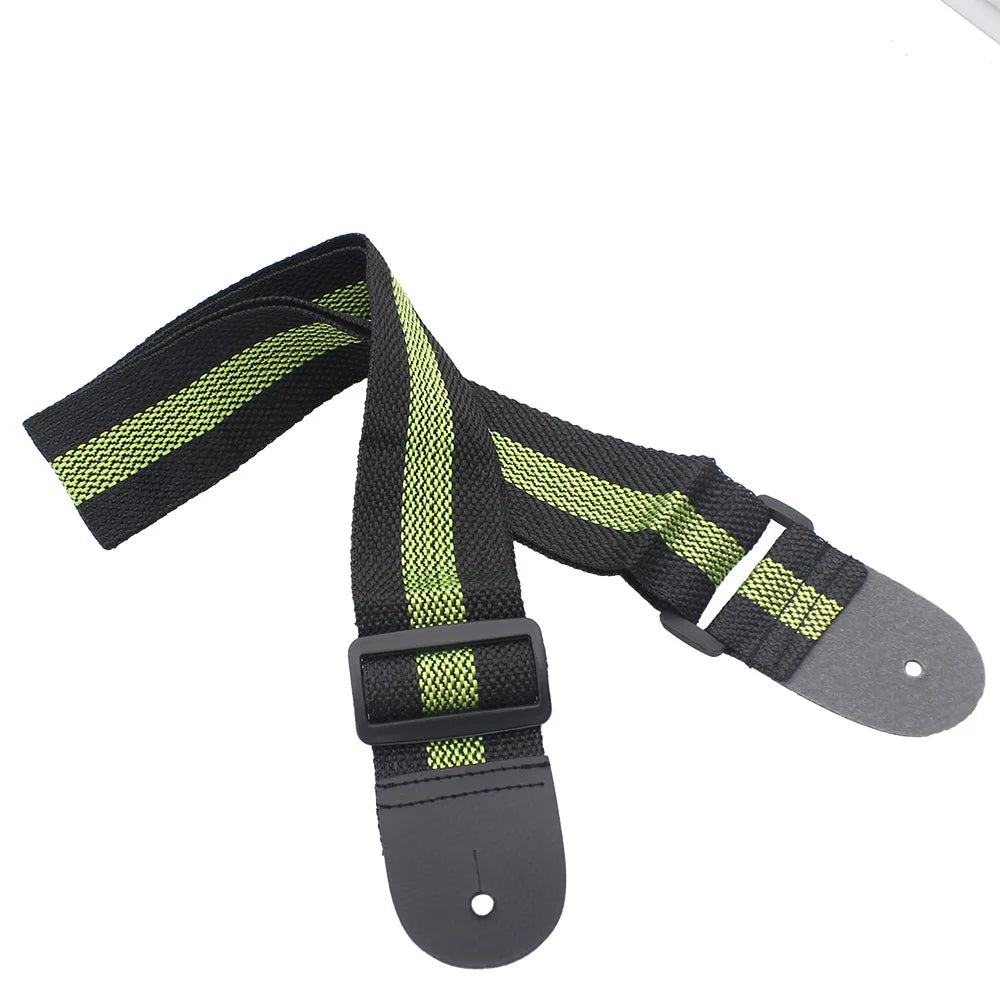 Guitar Strap Multi-Color Guitar Belts Adjustable Pure Cotton Guitar Straps for Bass Acou detail view