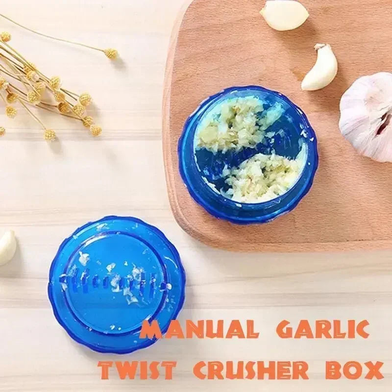 Kitchen Gadgets Accessories Multifunctional Garlic Press Manual Garlic Press Meat Grinde detail view