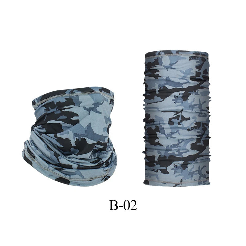 Outdoor UV Protection bandana Scarf Neck Warmer Multifunctional Fishing Hiking Cyclin lifestyle view