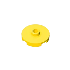 Gobricks GDS-1041 Tile Round 2x2 with Open Stud | Compatible Building Block for DIY additional angle