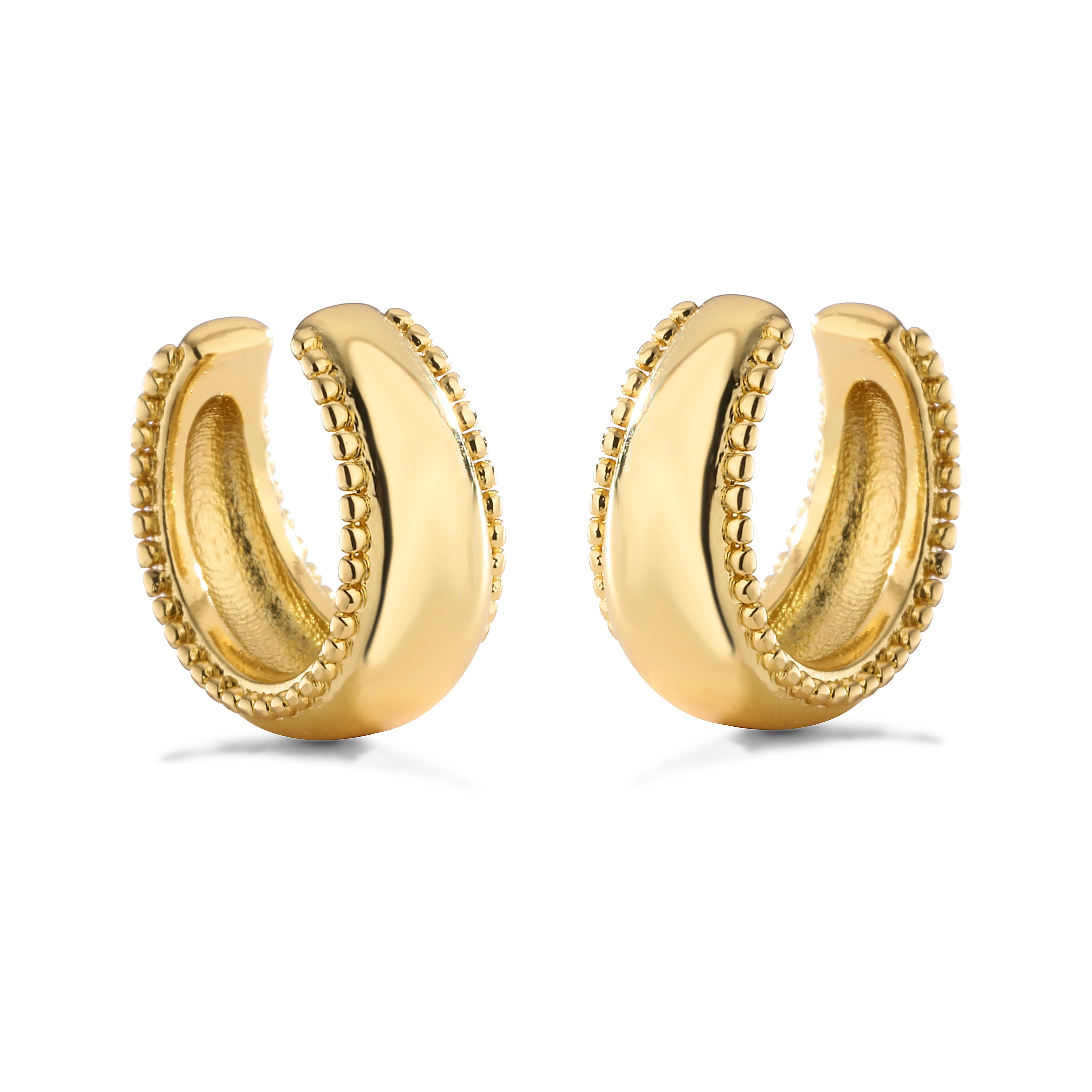 HECHENG,Fashion Ear Cuffs Without Piercing Ear Clip Earrings Non-Piercing Fake Cartil alternate view