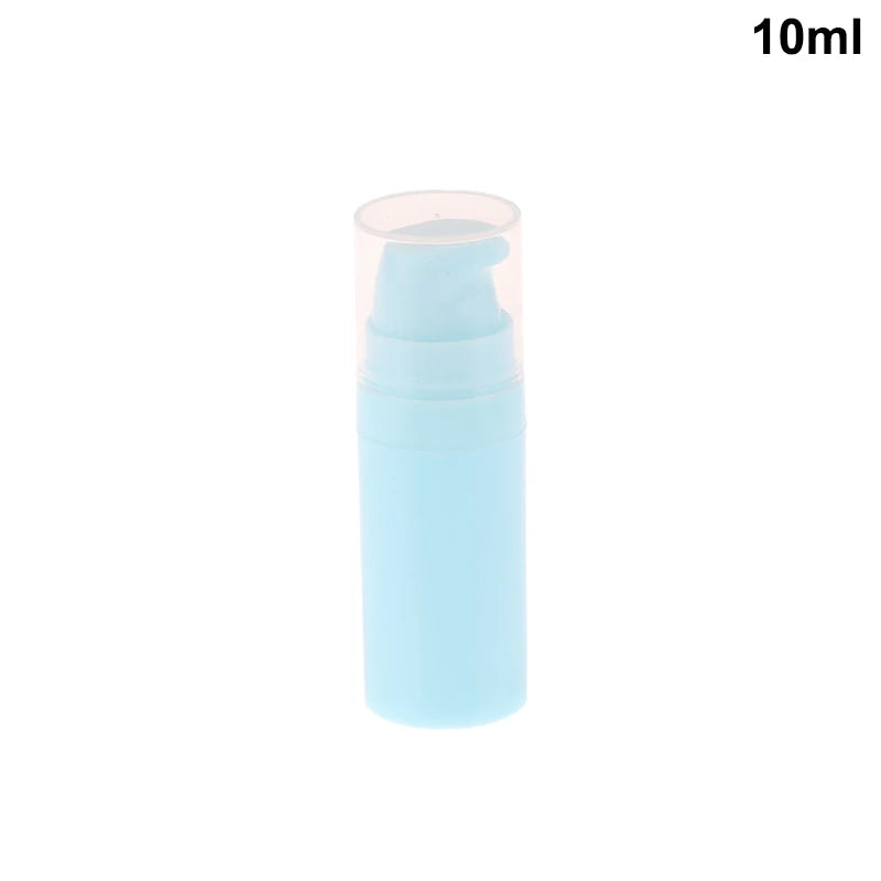 Refillable Lotion Bottles Airless Pump Vacuum Toiletries Container Empty Plastic Cosm lifestyle view