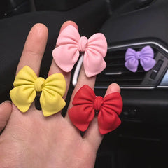 Car Air Freshener Bow-Knot Solid Fragrance detail view