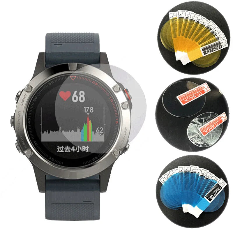 2PCS Smart Watch Screen Protector 24mm to 43mm Soft TPU Hydrogel Film Anti-Scratch Screen Film Guard Cover