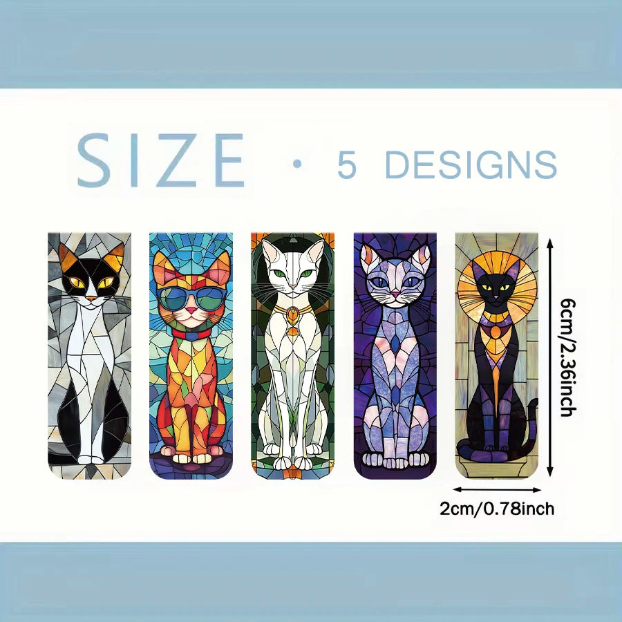 Cat Paw Magnetic Bookmarks Reading Page Holder Stationery Office for Pages Books Readers detail view