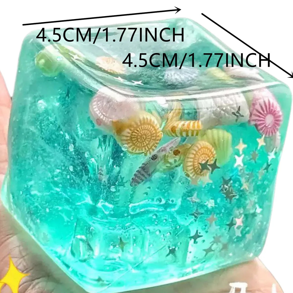 Adults Squishy Ocean Blocks Stress Balls Autism Sensory Toys Stress Anxiety Relief additional angle