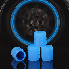 Luminous Valve Caps for Car Motorcycle Bike Wheels detail view