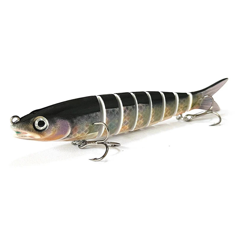 Fishing Lure Multi-Joint Fish Fishing Kit Slow Sinking Realistic Hard Lure Swimbait additional angle