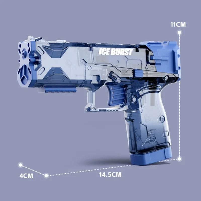 Manual Water Gun Ice Blast | Summer Pool Battle Toy for Kids additional angle