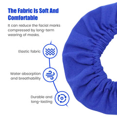 Reusable CPAP Mask Liners | Soft Cotton Fabric for Comfort and Reduced Air Leaks alternate view