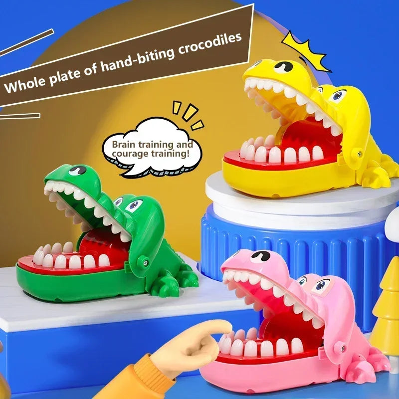 Crocodile Teeth Toys For Kids Alligator Biting Finger Dentist Games Funny For Party A alternate view