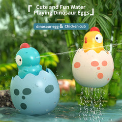 Baby bath Toys Small Yellow Duck Rain Spray Eggs Baby Children Bathroom Water Play Sho close-up view