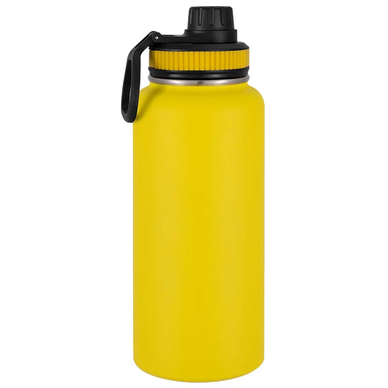 Large Sports Double Wall Stainless Steel Water Drinking Bottle Insulated Mugs Thermos lifestyle view