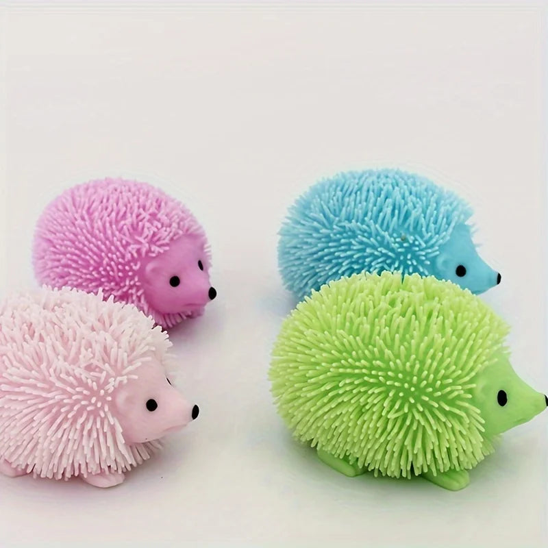 Hedgehog Stress Squeeze Ball | Spiky Sensory Fidget Toy for Anxiety Relief