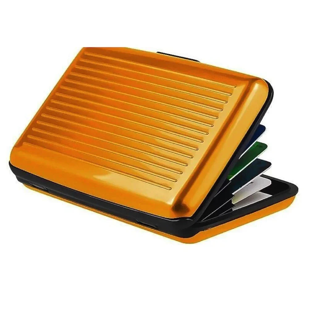 Metal Credit Card Holder | Slim RFID Wallet for Men and Women additional angle