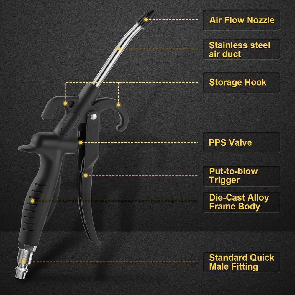 High Pressure Air Blower | Rust Proof Pneumatic Cleaning Tool lifestyle view