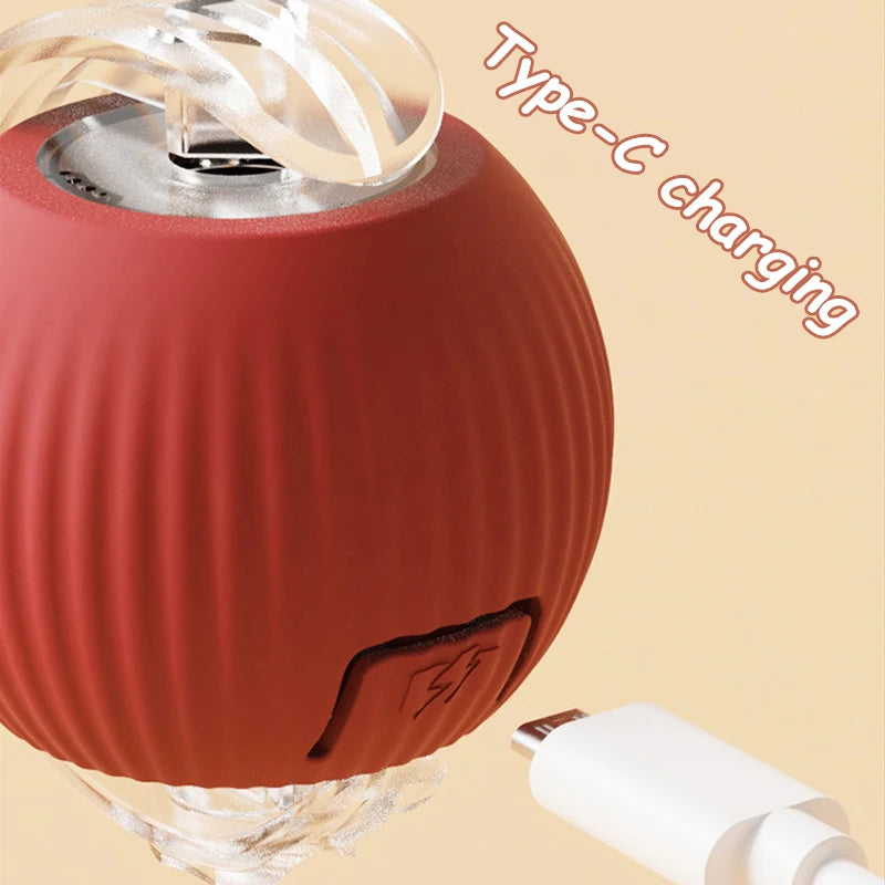 Interactive Cat Ball | Automatic Rolling Toy with Motion Sensors lifestyle view