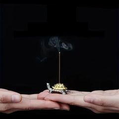Metal Turtle Snail Shape Incense Holder | Alloy Animal Incense Burner for Home Decor alternate view
