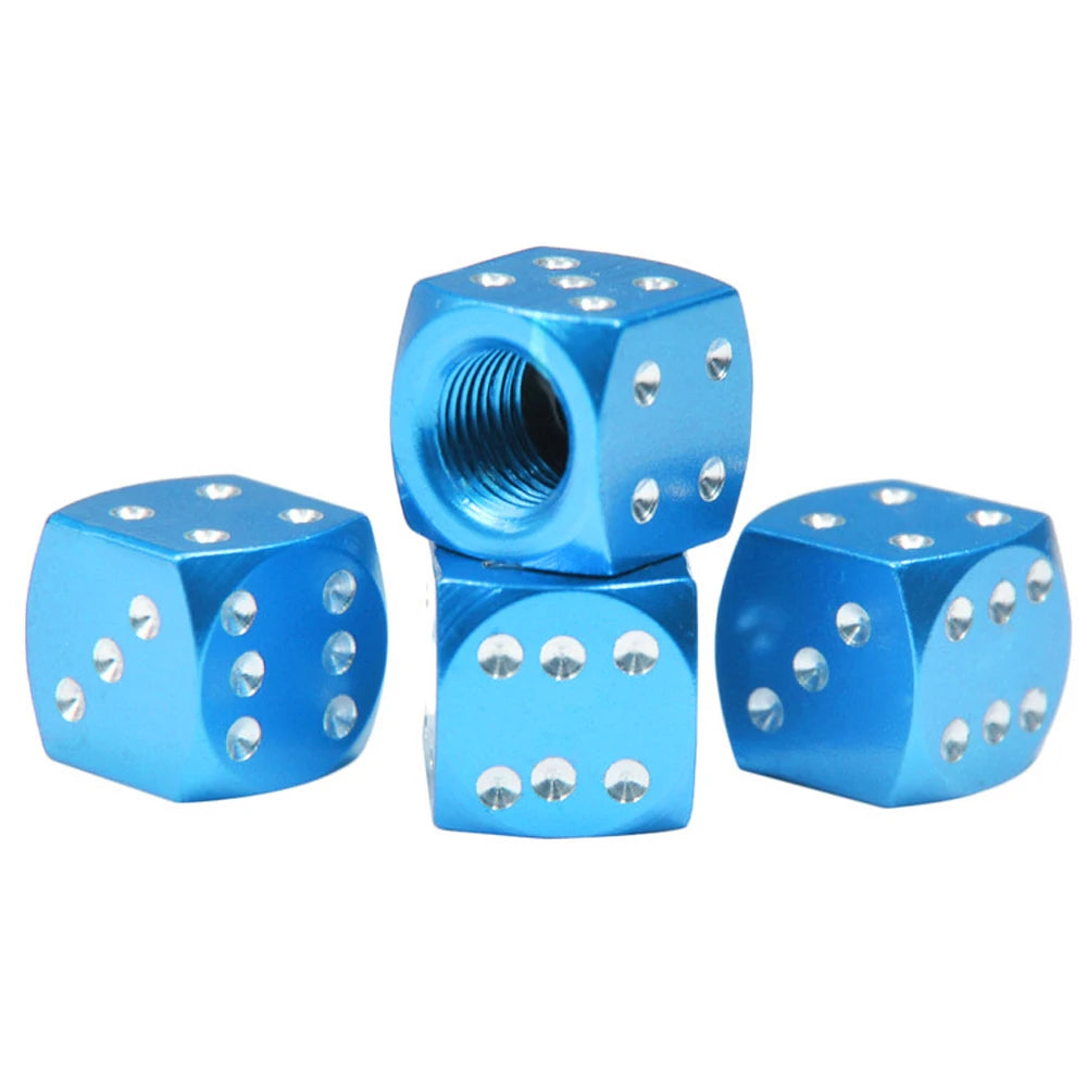 Aluminum Alloy Tire Valve Caps 4 Pcs