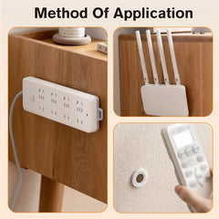 Holder Wall Mount Adhesive TV/Air Conditioner Remote Control Holder close-up view