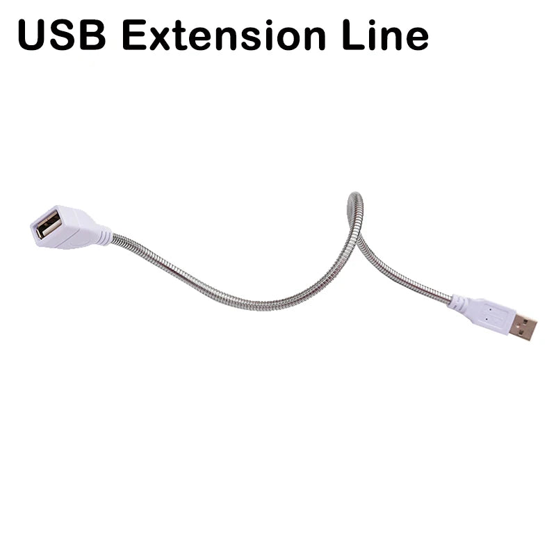 Mini USB LED Desk Lamp | 8 Color Night Light with Eye Protection close-up view