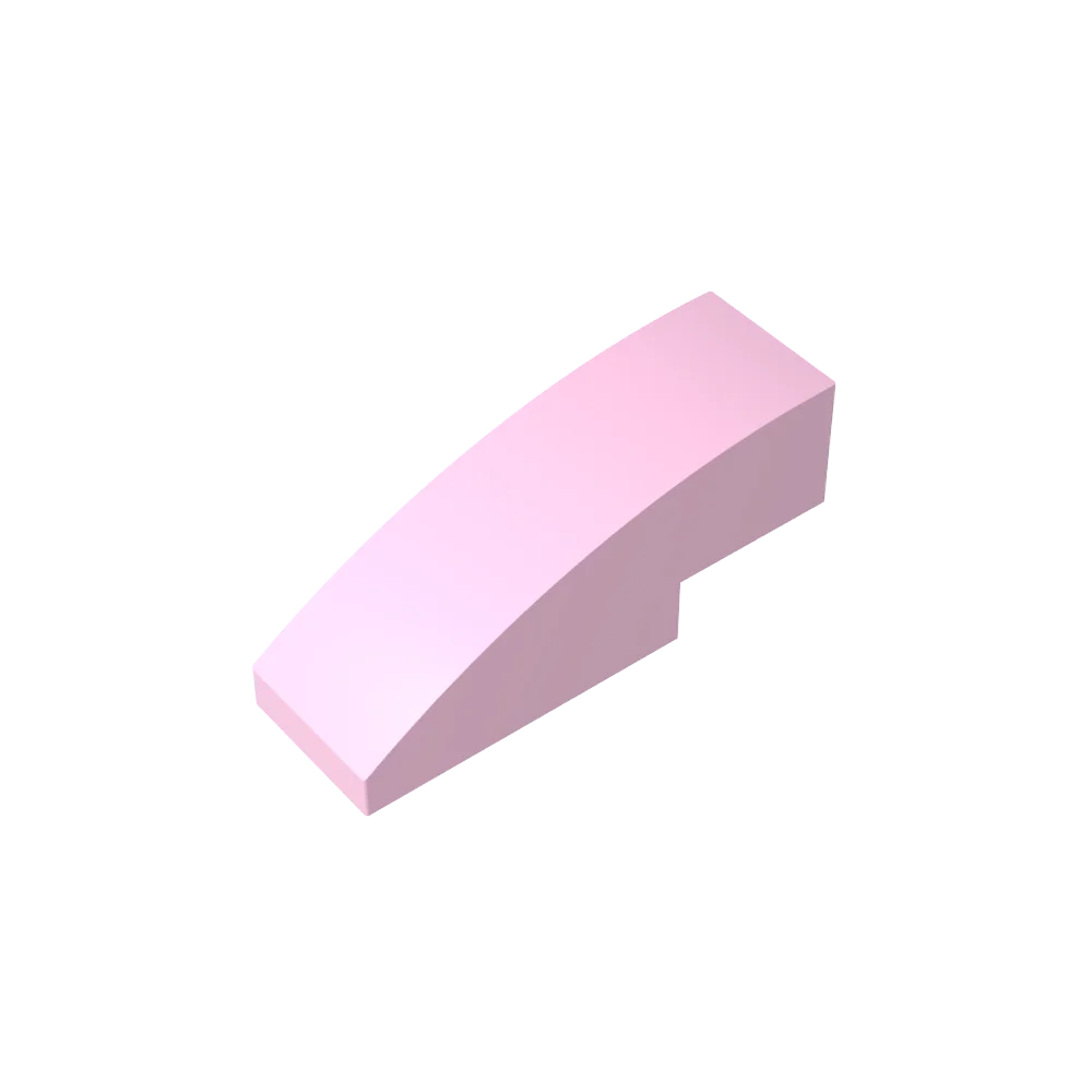Gobricks GDS-657 Slope, Curved 3 x 1 | Compatible Building Block for Creative Constructi detail view