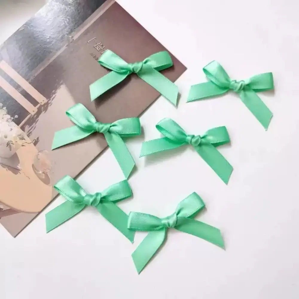 10pcs Bowknot Cotton Doll Hair Pins Doll Hairpin Accessories Tiny DIY Mini Hair Clip Cute 4cm Doll Wig Clips Birthday Gift