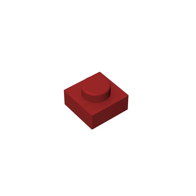 Gobricks GDS-501 Plate 1 x 1 | Compatible Building Block for Creative Builds lifestyle view