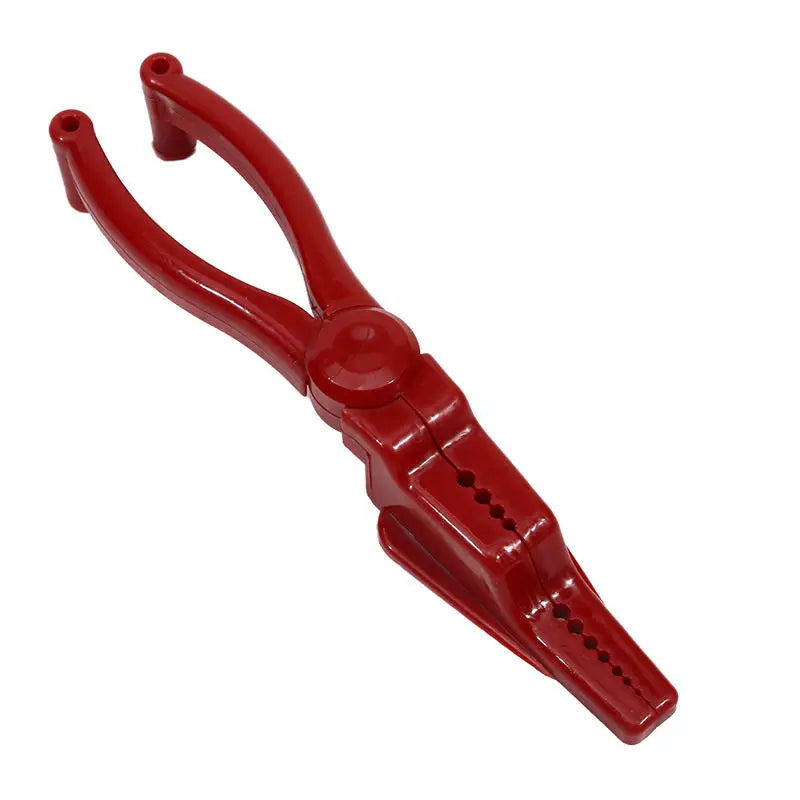 Nail Safety Pliers | Portable Finger Protector for Hammering close-up view